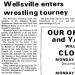 Wellsville enters wrestling tourney