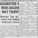 Rochester Y Wins Region Mat Trophy