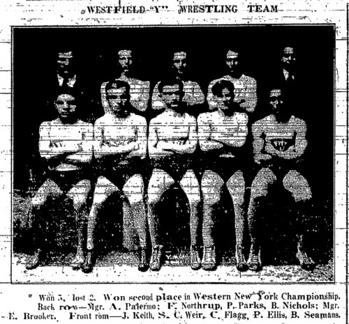 1930-1931 Westfield YMCA Wrestling Team