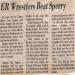 ER Wrestlers Beat Sperry