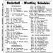 Basketball - Wrestling Schedules