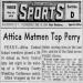 Attica Matmen Top Perry