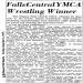 Falls Central YMCA Wrestling Winner