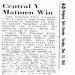 Central Y Matmen Win