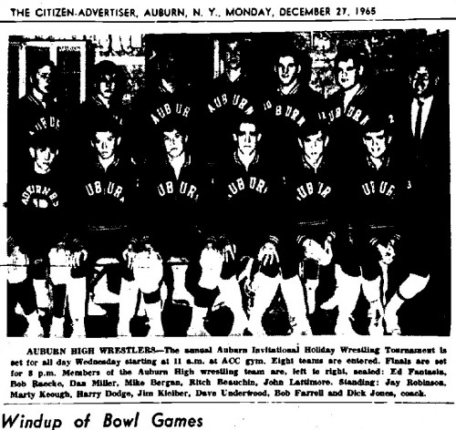 Auburn High Wrestlers