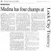 Medina has four champs at Lock City Tourney