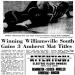 Winning Williamsville South Gains 3 Amherst Mat Titles