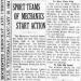 Sport Teams of Mechanics Start Action