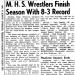 Medina Wrestlers Finish Season With 8-3 Record