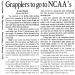 Grapplers to go to NCAAs