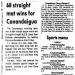 68 straight wins for Canandaigua