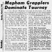 Mepham Grapplers Dominate Tourney