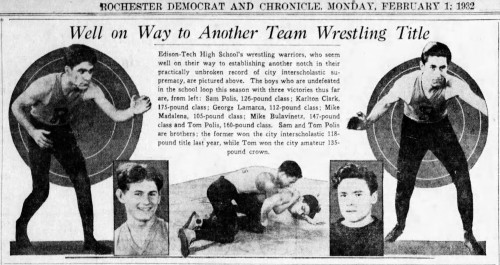 Well on Way to Another Team Wrestling Title