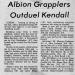 Albion Grapplers Outduel Kendall