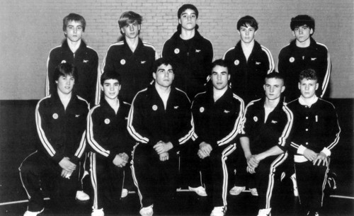 1987-1988 East Aurora Blue Devils