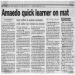 Amaedo quick learner on mat