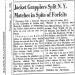Jacket Grapplers Split N.Y. Matches in Spite of Forfeits