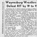 Waynesburg Wrestlers Defeat RIT by 19 to 9
