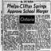 Phelps-Clifton Springs Approve School Merger