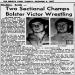 Two Sectional Champs Bolster Victor Wrestling