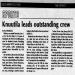 Knuutila leads outstanding crew