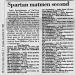 Spartan matmen second