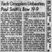 Tech Grapplers Unbeaten, Paul Smith's Bow 19-9