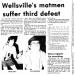 Wellsville's matmen suffer third defeat