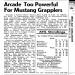 Arcade Too Powerful For Mustang Grapplers
