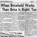 When Bricehold Works, Then 'Brice' Is Right, Too