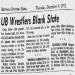 UB Wrestlers Blank State