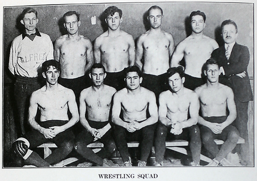 1926-1927 Alfred Saxons Wrestling Team