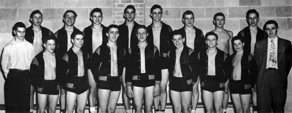 1955-1956 Arcade Lions Wrestling