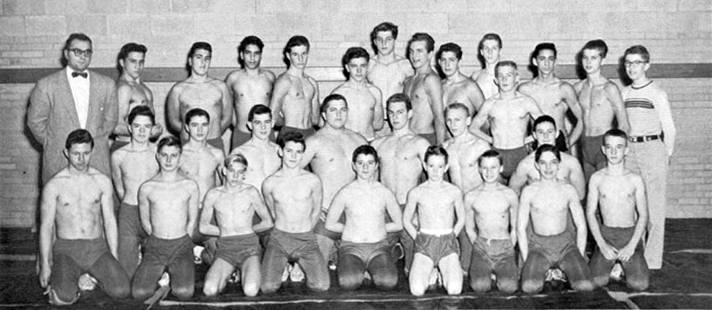 1955-1956 Cleveland Hills Eagles Wrestling