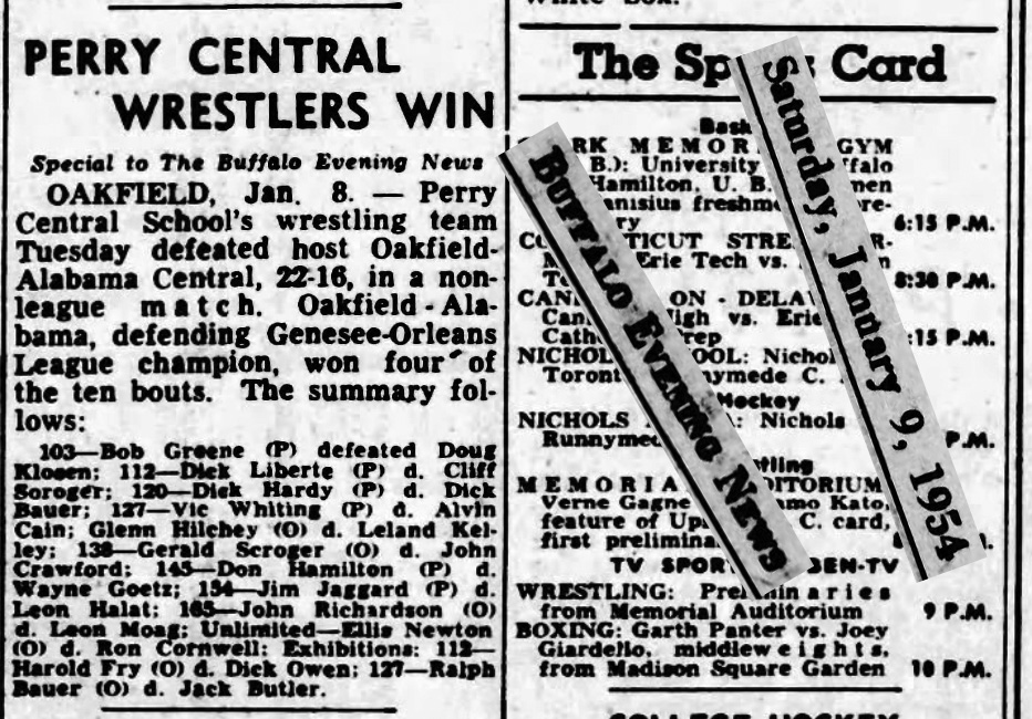 Perry Central Wrestlers Win