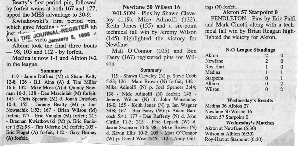 Akron 57, Starpoint 0