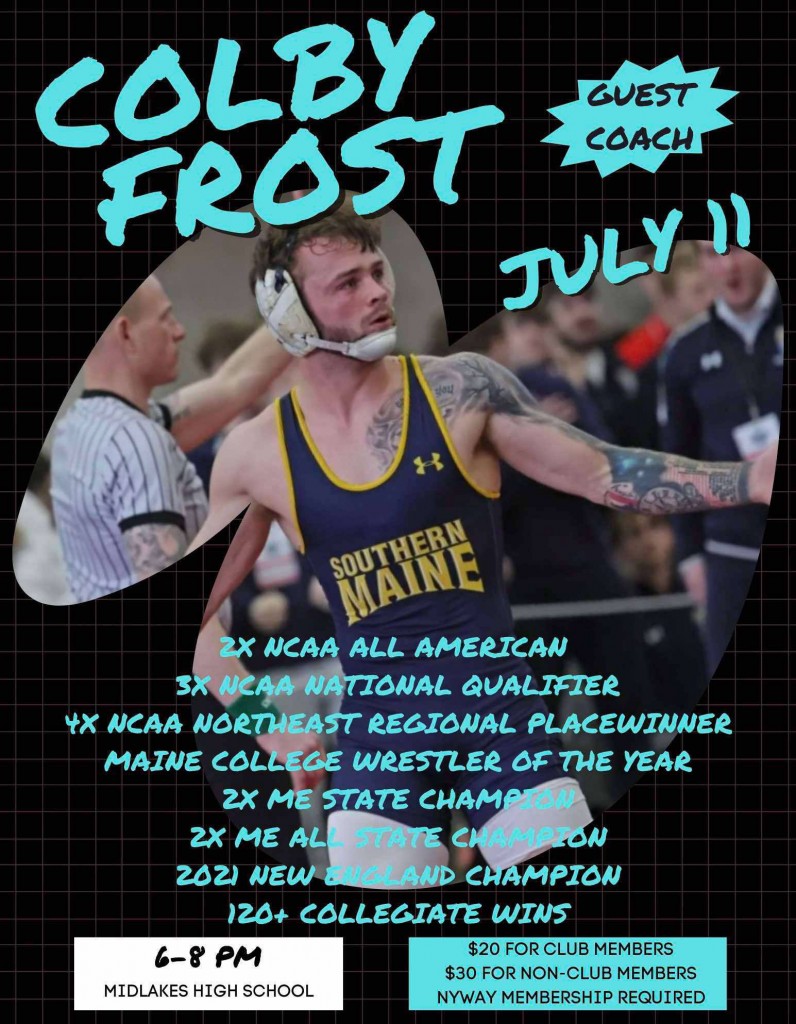 Colby Frost Clinic @ Midlakes, July 11