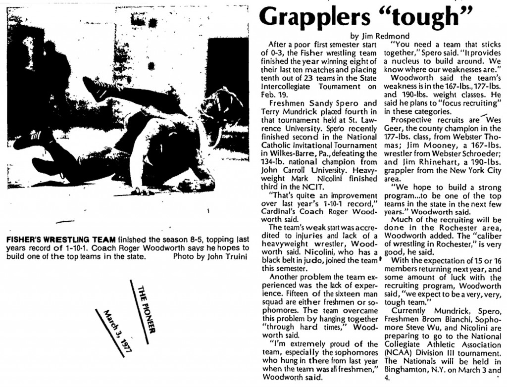 Grapplers &quot;tough&quot;