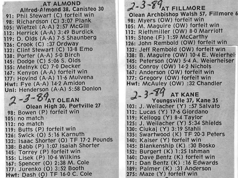 Alfred-Almond 38, Canisteo 30