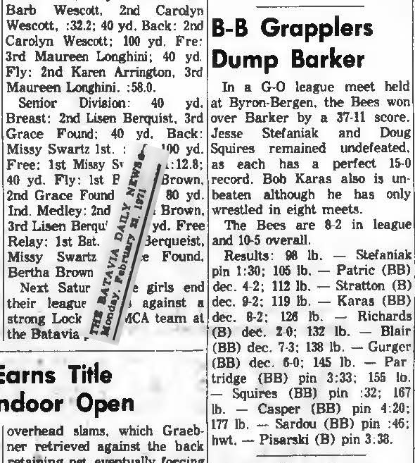 B-B Grapplers Dump Barker
