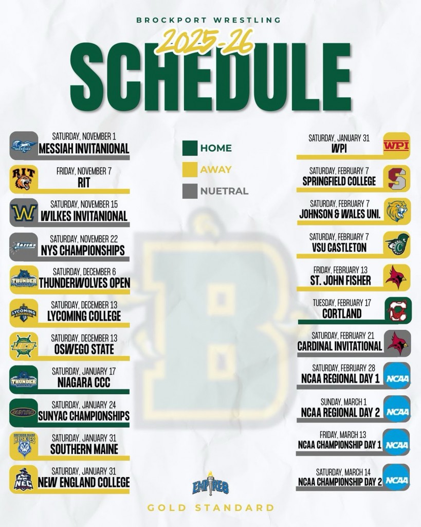 Brockport Golden Eagles + SCHEDULE